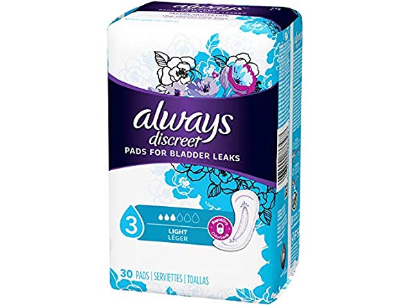 Always Discreet Incontinence Pads
