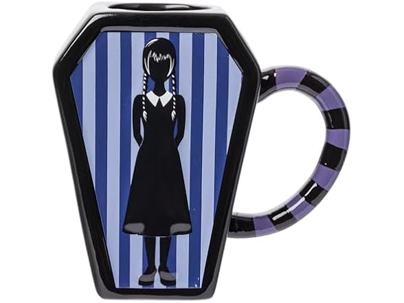 Silver Buffalo Wednesday Addams Ceramic Mug