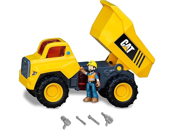 CAT Power Action Crew 12" Dump Truck Toy
