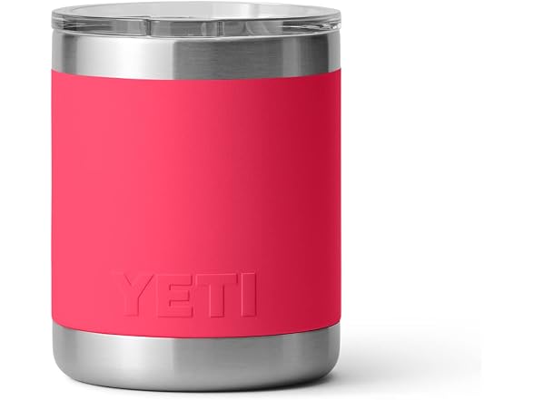 YETI Rambler 10oz Lowball, Bimini Pink