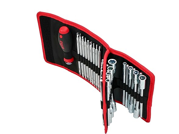 Wiha 28188 Drive-Loc VI Wallet Set, 32 Piece