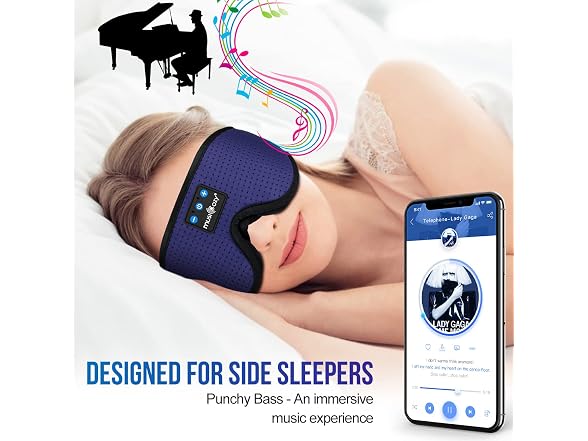 MUSICOZY 3D Bluetooth Sleep Headphones
