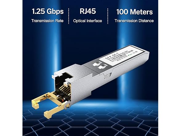 FTTPVIPS  4PCS SFP to RJ45 Copper Module