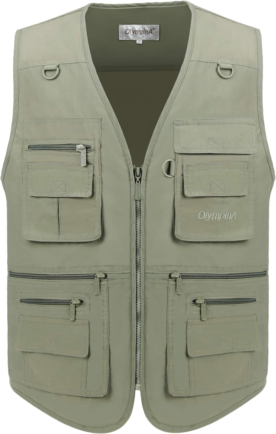 Poplin Outdoors Multi-Pockets Vest - Gallery 14