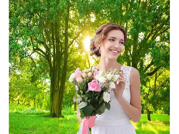 Green Forest Photo Backdrops 10x10ft