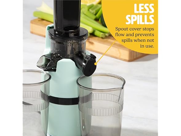 Tasty Slow Juicer, Aqua