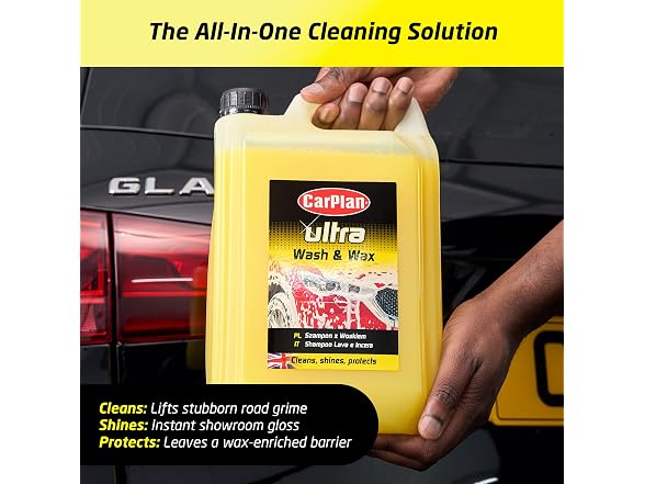 CarPlan Ultra Wash & Wax 1.3 Gal pH Neutral