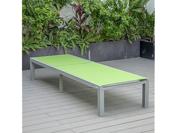 LeisureMod MLGR-77 Marlin Chaise Lounge -Choose Color