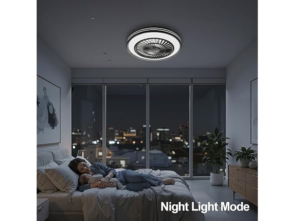 WUTGHUI Ceiling Fan w/Remote