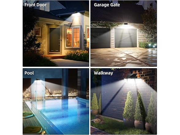Daphino Outdoor Solar Motion Lights