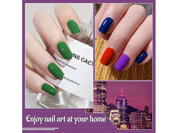 JODSONE Gel Nail Polish Kit 60 PCS