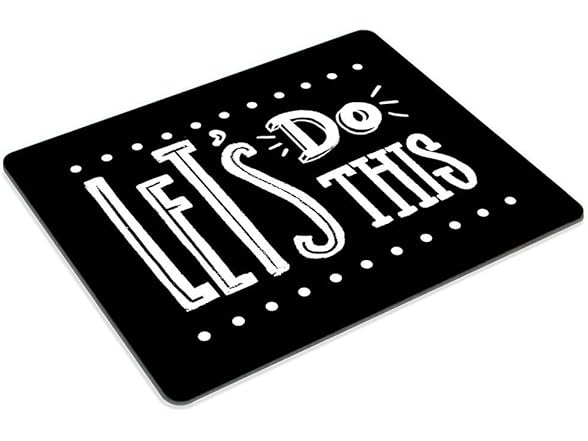 Lets Do This Motivational Quote MousePad