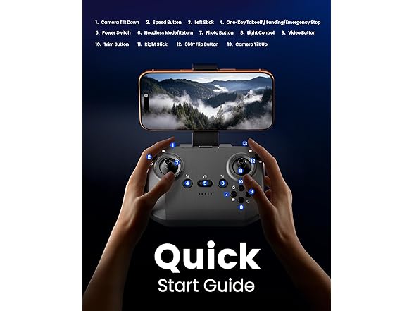 Wheat Run RC Quadcopter Drone