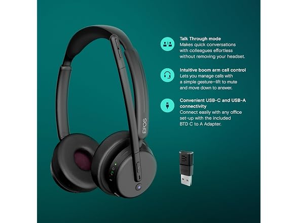 EPOS Impact 500 ANC Wireless Headset