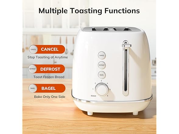 Keenstone Retro 2 Slice Toaster