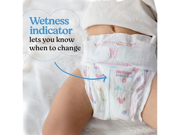 Huggies Snug Dry Diapers Size 3 104ct