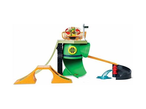 TMNT Toy, Turtle Madness Skate Park Playset
