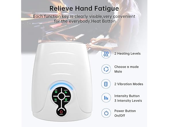 AERLANG Hand Massager Machine with Heat