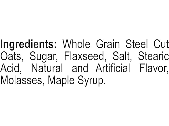 10CT Better Oats Maple and Brown Sugar Steel Cut Oatmeal