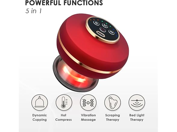 shemeets 5-in-1 Smart Cupping Therapy Set