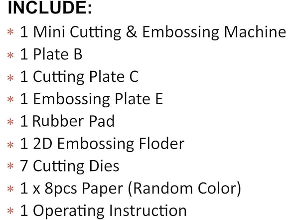 BiraBira Die Cutting & Embossing Machine