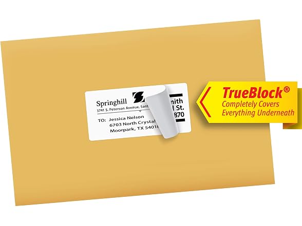Avery Printable Shipping Labels 2" x 4"