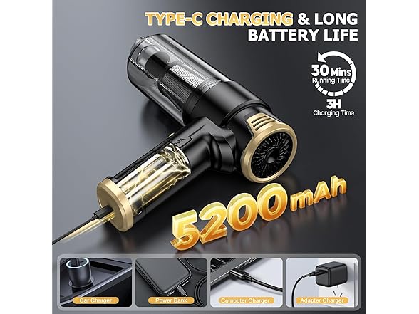 JONYJ Handheld Vacuum Cleaner