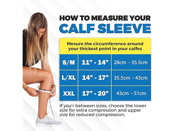 POWERLIX Calf & Shin Sleeves 2-Pack