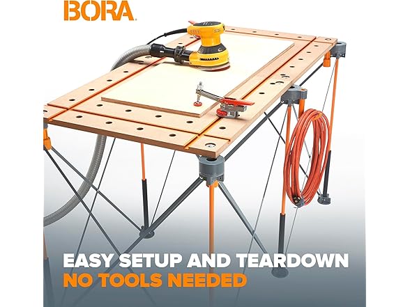 BORA CK24T 24"x48" Centipede T-Track Table