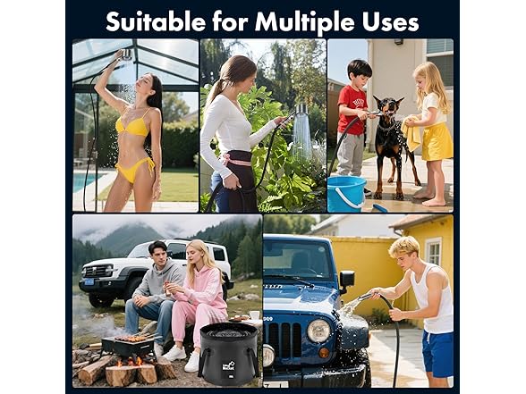 Omzer Portable Shower for Camping