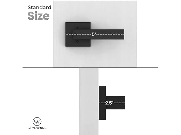 STYLWARE Block Door Handles