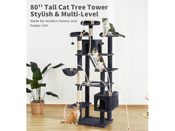 Made4Pets Tall Cat Tree