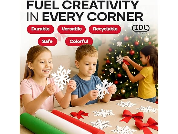 Magic Christmas Gift Wrapping Paper Set
