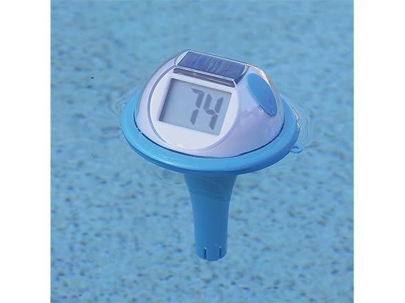 GAME GAME Solar Digital Pool & Spa Floating Thermomete