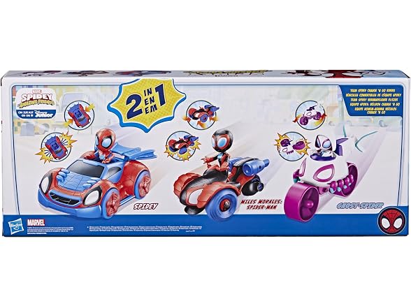 Team Spidey Change ‘N Go Riders Playset