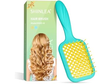 $3.99, Was $10.19, 60% Off! SHINLEA Vented Detangler Hair Brush dealfomo