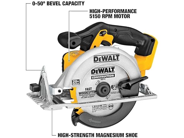 DEWALT DCS391B 20V MAX Circular Saw