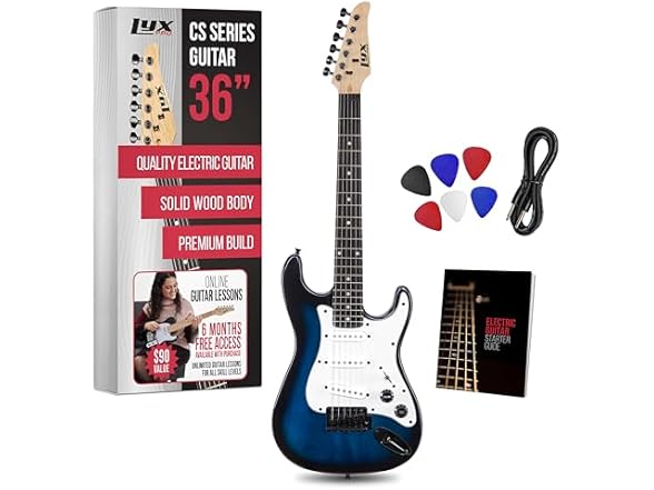 LyxPro CS 30 Electric Guitar Kit