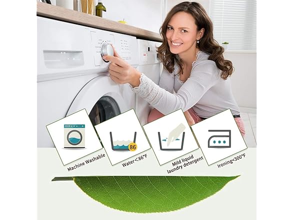 NICETOWN Linen Textured Window Curtain