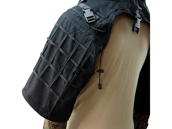 Sniper Tog Ghillie Jacket, Black