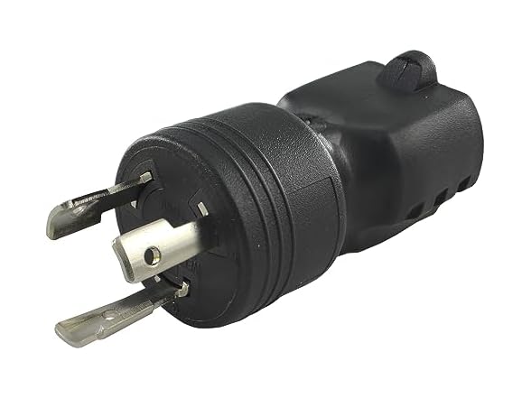 Conntek 30123 L5-20P to 5-15/20R Plug Adapter