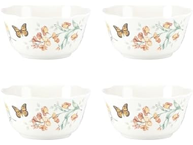 $9.99, Was $20.31, 50% Off! Lenox Butterfly Meadow Melamine 4-Piece dealfomo