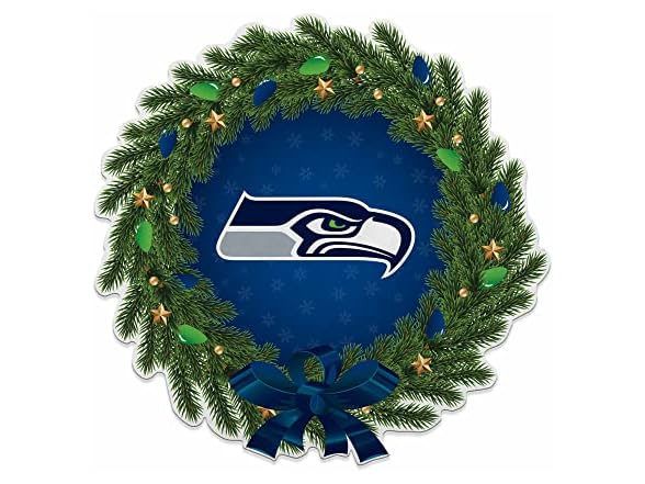 Seattle Seahawks Wreath Pennant