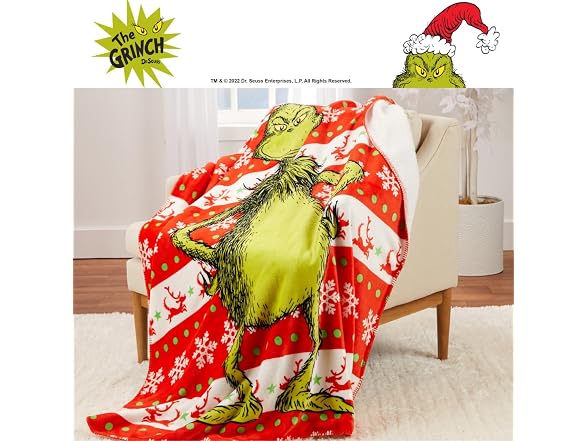 Franco Dr. Seuss The Grinch Holiday Christmas