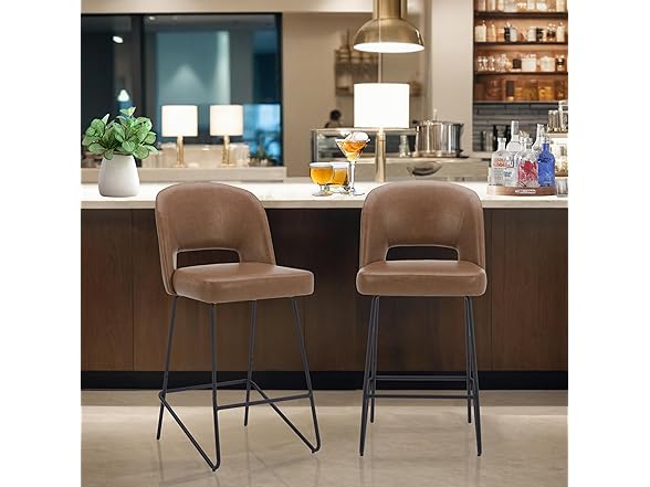 Simple Deluxe Bar Stools Set of 2