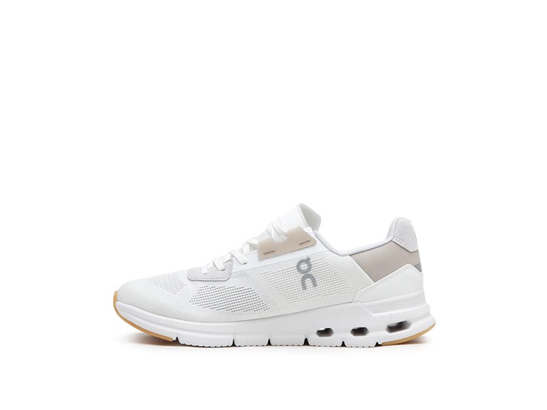 On Running Cloudrift Women's Shoes Undyed-White/Sand Size 5