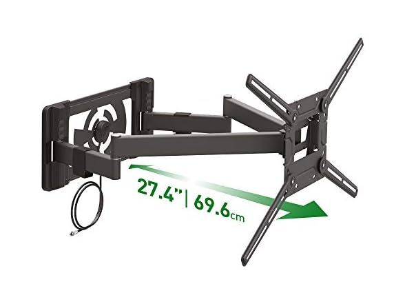 Barkan TV Wall Mount and Integrated HDTV Antenna