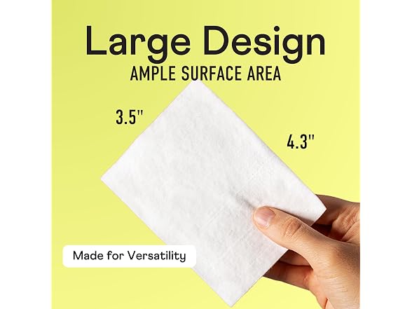 Swisspers Facial Cleansing Cotton Pads 3pk