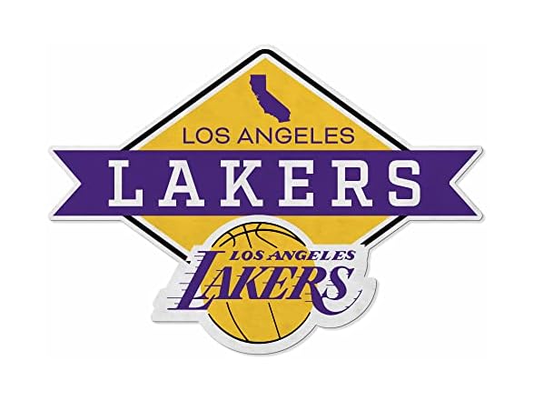 Lakers Diamond Pennant 18x18