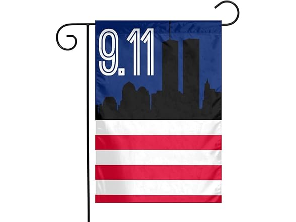 9/11 Garden Flag 12x18 Double Sided